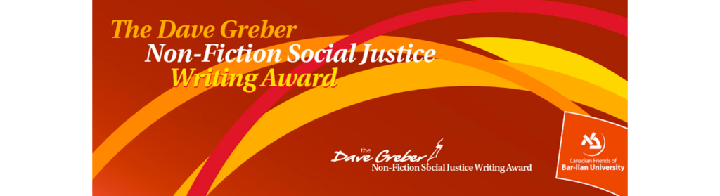Dave Greber Freelance Writers Book and Magazine Awards for Social Justice Writing